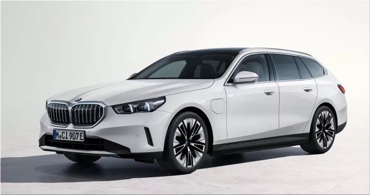The New BMW i5 Touring: A Fully Electric Wagon That Combines Style and Space