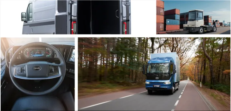 New BYD Electric Vans and Trucks: Sustainable, Efficient, and Ready