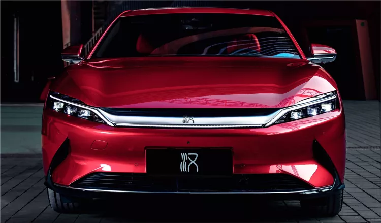 BYD Han electric car
