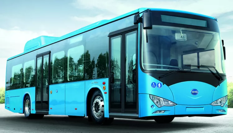 BYD electric bus