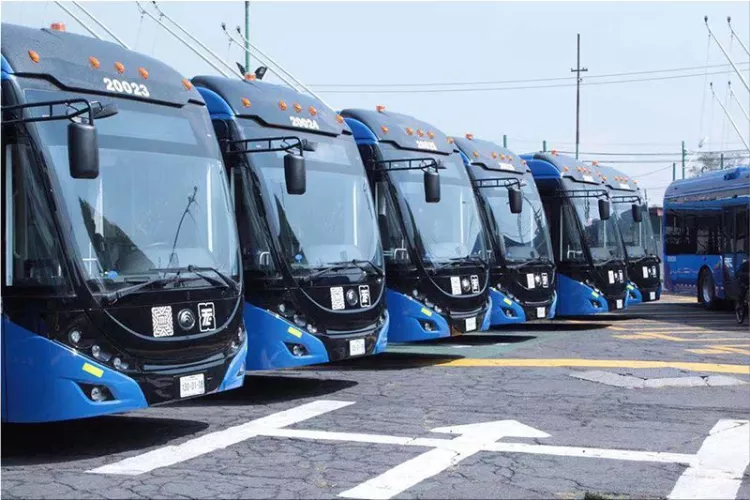 Battery-powered trolleybuses