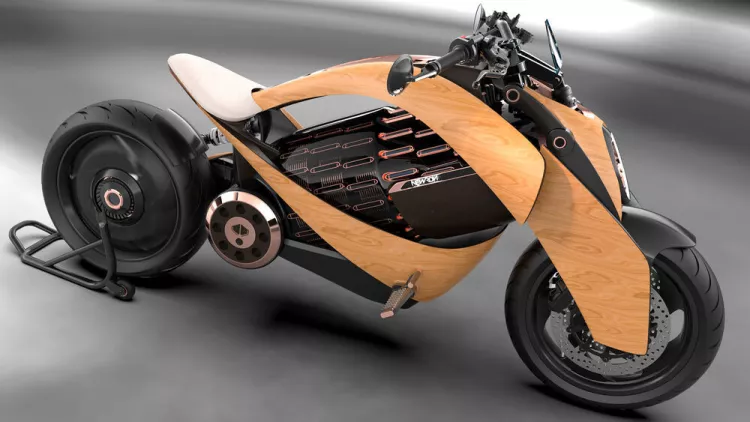 EV-1 electric motorcycle from Newron Motors