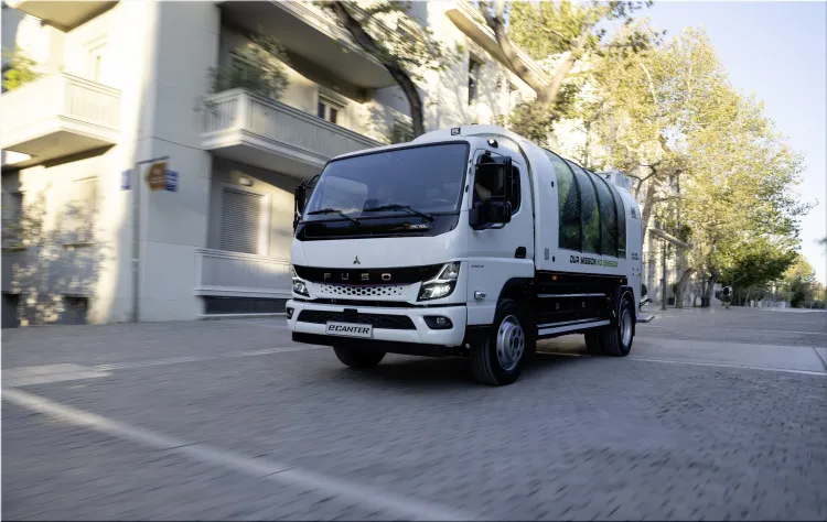 FUSO eCanter Revolutionizes Waste Collection with 89 Battery-Electric Trucks