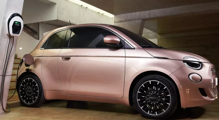 Fiat 500e electric car