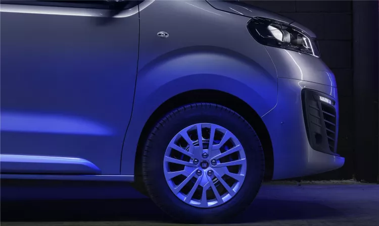 The new Fiat Scudo electric minivan