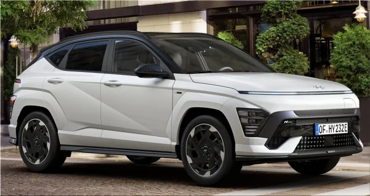 The 2025 Hyundai Kona Electric N Line from $39,670