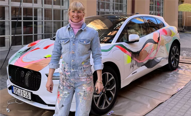 Jaguar I-Pace electric crossover SUV by Christina Julsgaard
