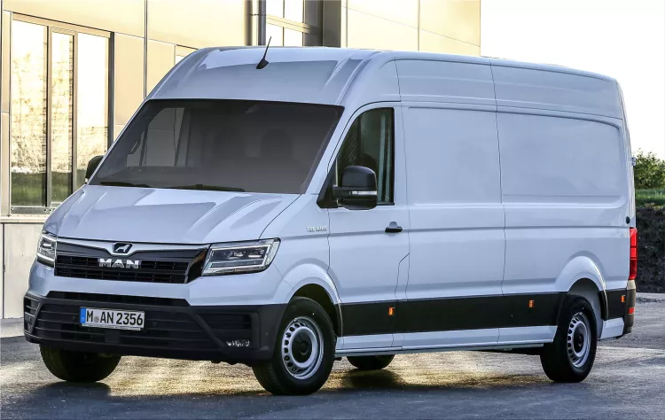 MAN eTGE electric van