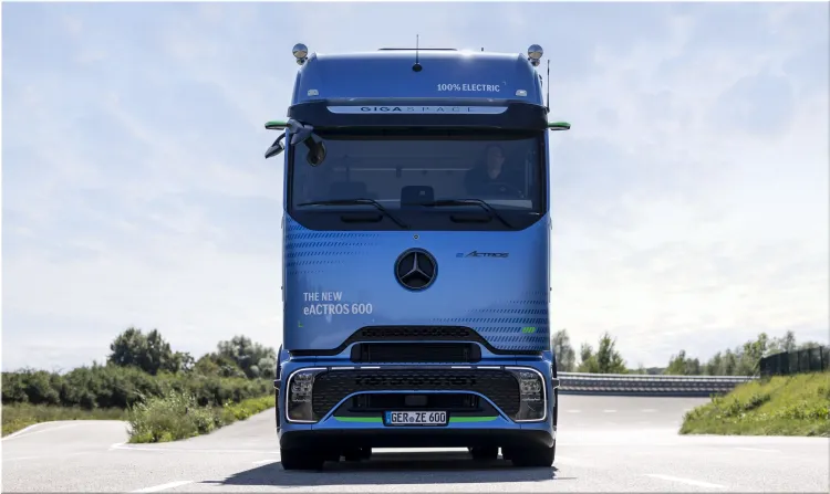 Mercedes-Benz eActros 600 Electric Truck