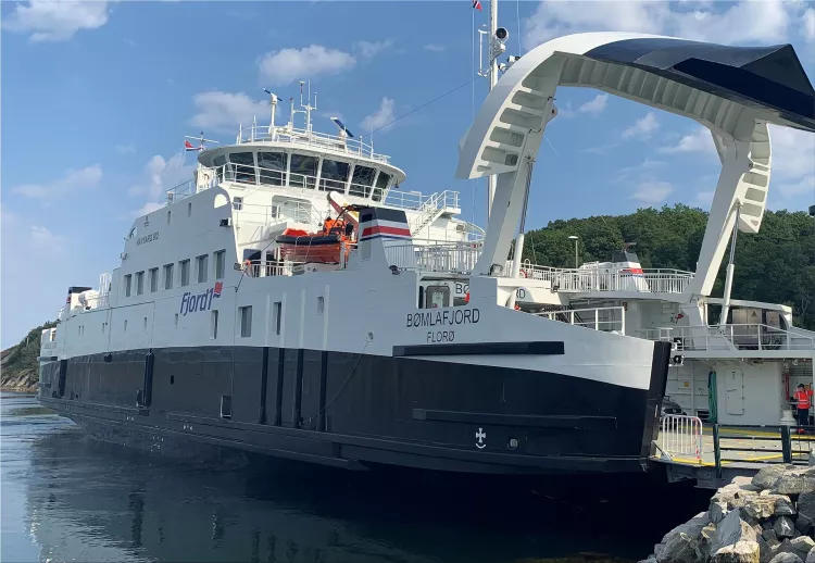 NES has delivered first five electric ferries