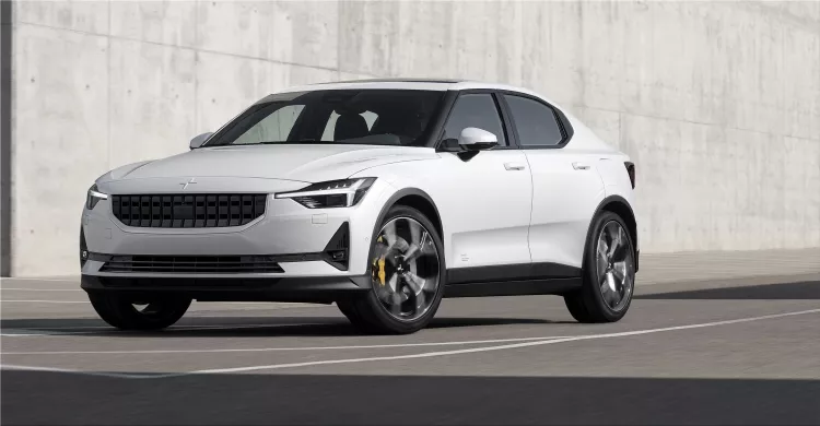 Polestar 2  fully electric vehicle