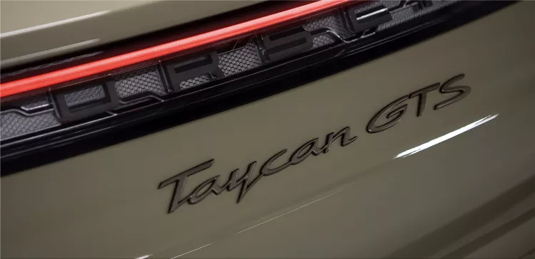 The new Porsche Taycan Hockenheimring special edition model