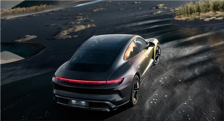 Porsche Taycan Turbo S Celestial Jade