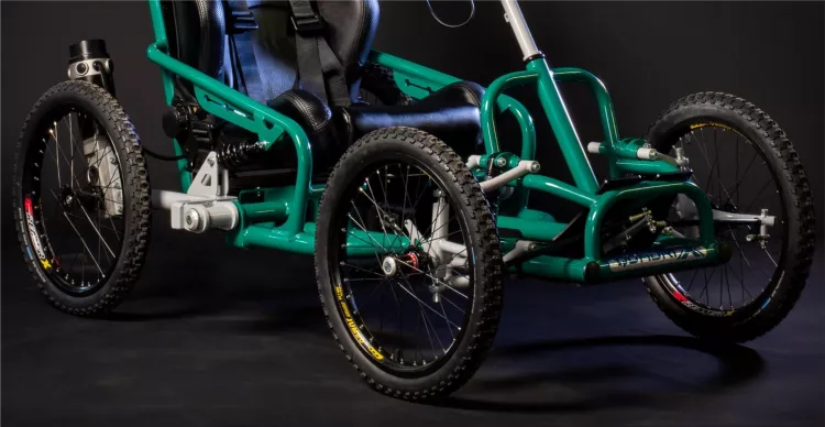 Quadrix Axess e3 all-terrain electric wheelchair