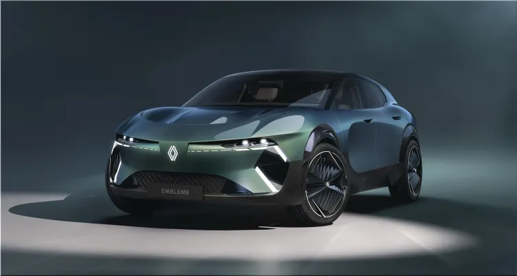 Renault Embleme: A Hydrogen-Electric Hybrid with 620-Mile Range
