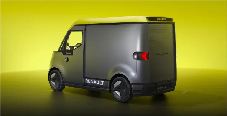 Renault Estafette Concept: A Modern Electric Van for Urban Delivery