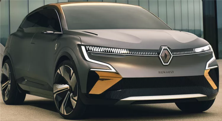 Renault Megane eVISION electric concept car
