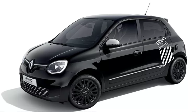 The new Renault Twingo Urban Night electric city car