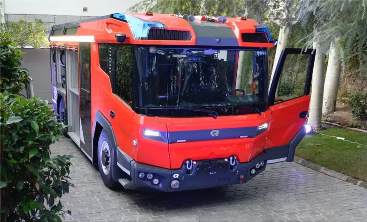 Rosenbauer RT 4x4 electric fire truck