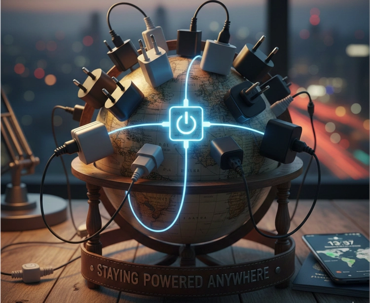 Staying Powered Anywhere in the World: A Practical Guide for  Modern Travelers
