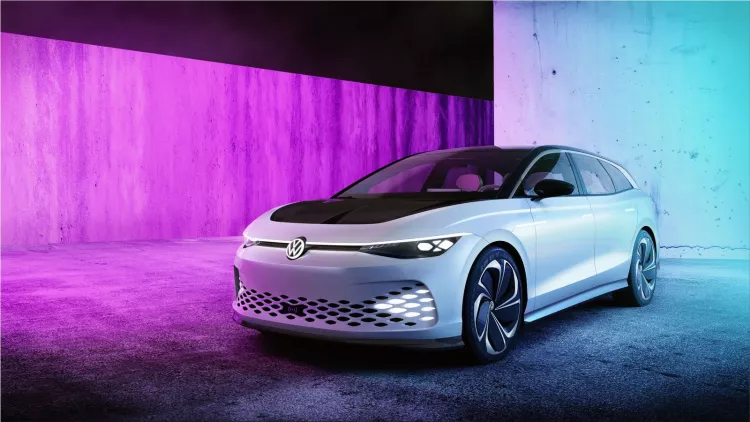 Volkswagen ID. SPACE VIZZION electric SUV station wagon