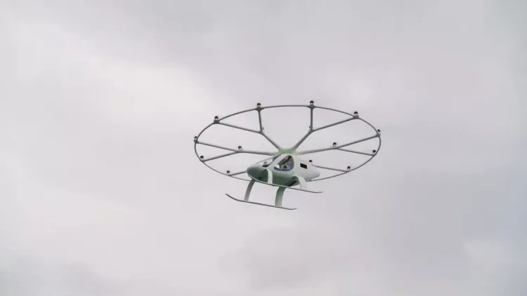 Volocopter has raised over 200 million euros