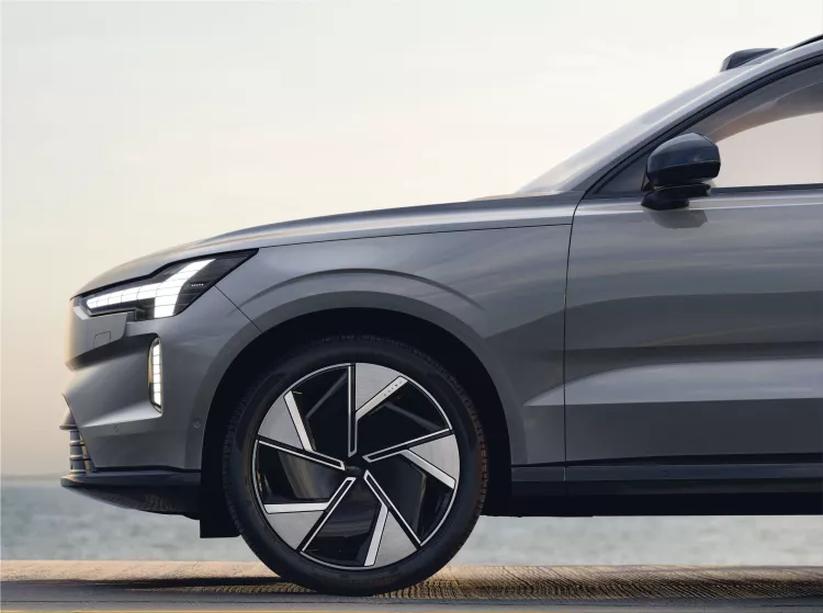 The new Volvo EX90 is an electric SUV with 7 seats and cutting-edge features