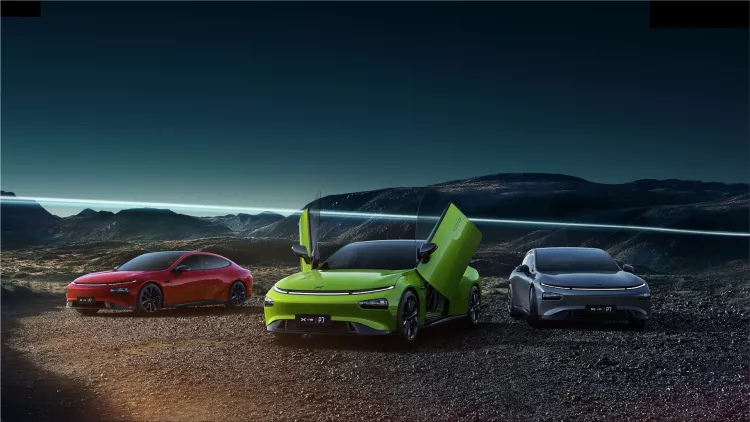 XPeng P7 Wing Limited Edition electric car