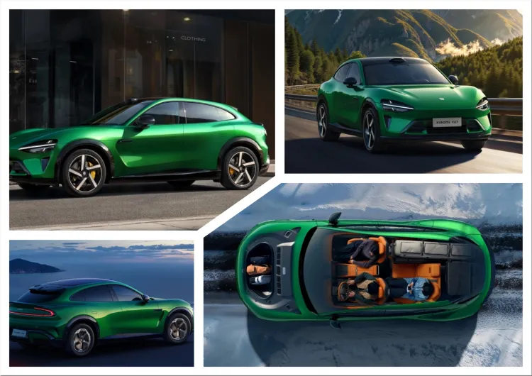 Xiaomi YU7 Electric SUV Offers 835 km Range, 3.2s Acceleration