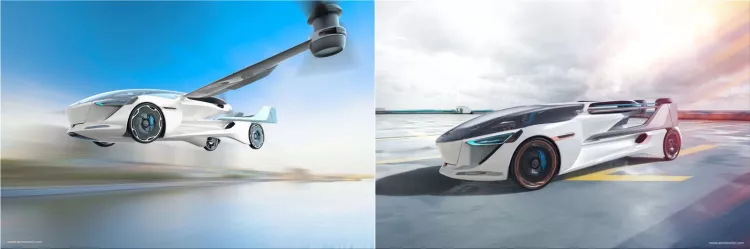 AeroMobil 5.0 VTOL  (vertical takeoff and landing)