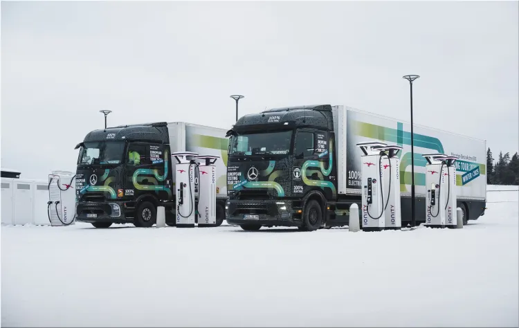 eActros 600 electric truck