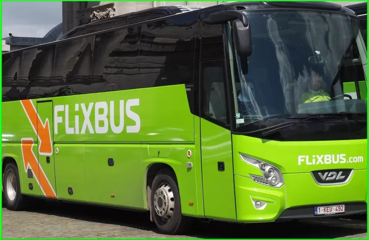 FlixBus fully electric bus