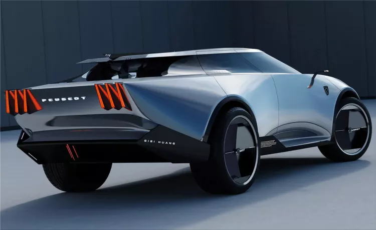 Peugeot No Concept: The Hydrogen Coupe That Redefines Luxury and Sustainability