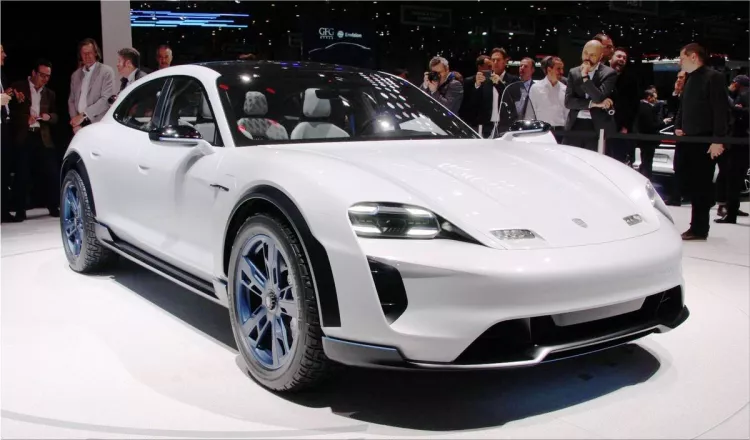 Porsche Mission E Cross Turismo concept at Geneva Motor Show