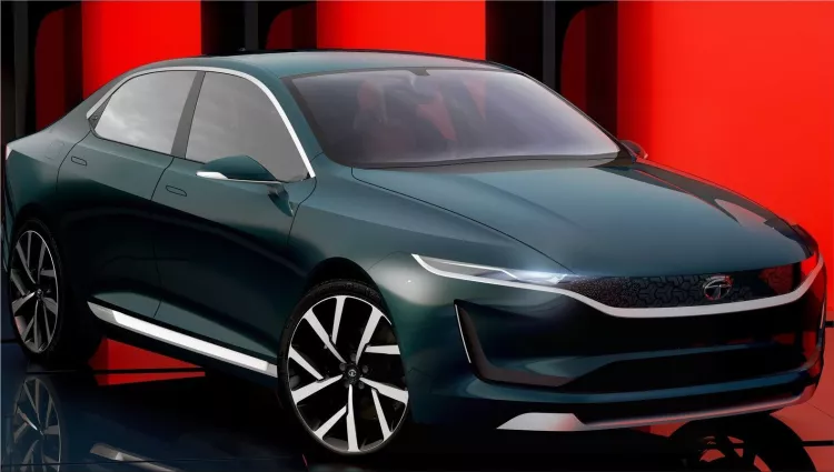 TATA EVision electric car concept