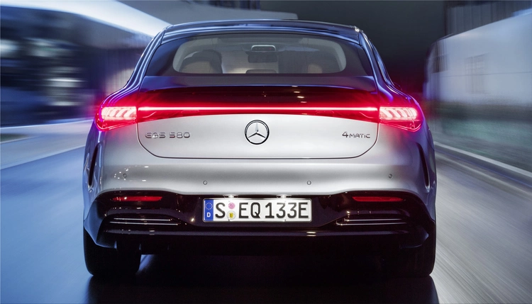 Mercedes-Benz EQS electric car