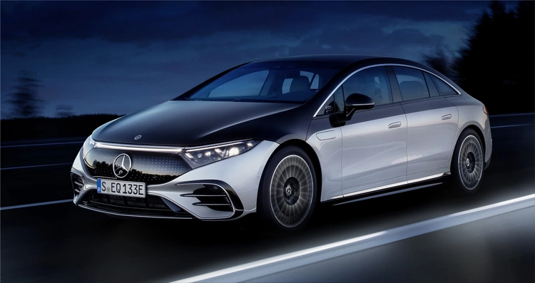 Mercedes-Benz EQS electric car