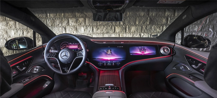 Mercedes-Benz EQS electric car