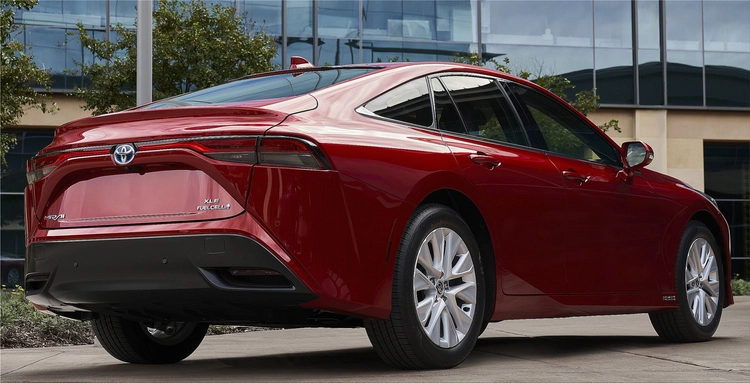 2021 Toyota Mirai hydrogen fuel-cell electric vehicle
