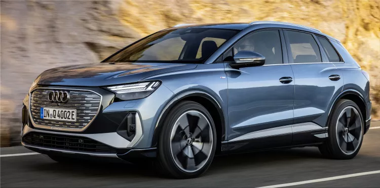Audi Q4 e-tron fully electric SUV