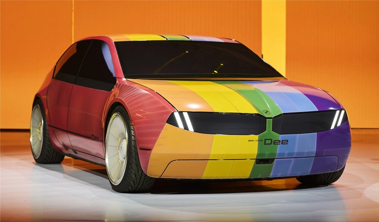 BMW I Vision Dee luxury electric car