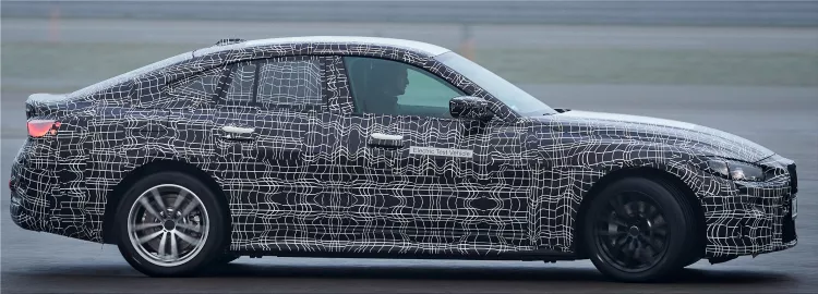 BMW i4 electric car