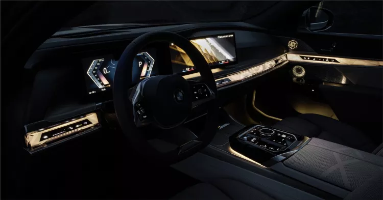 BMW i7 xDrive60 electric car