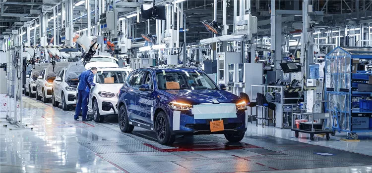 BMW iX3 fully electric SUV