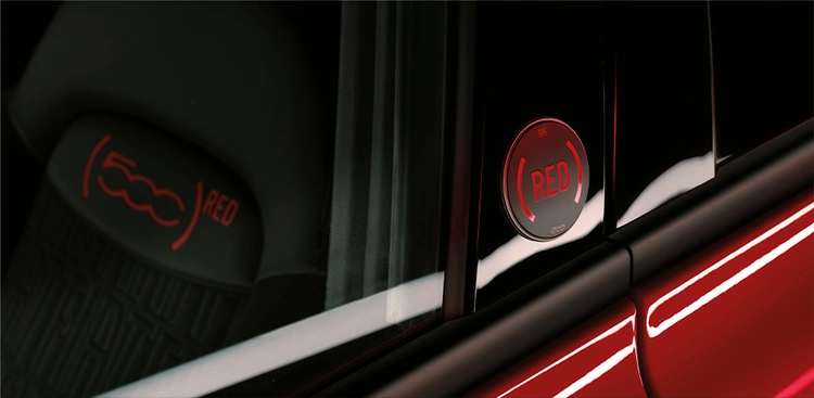 Fiat 500 Red