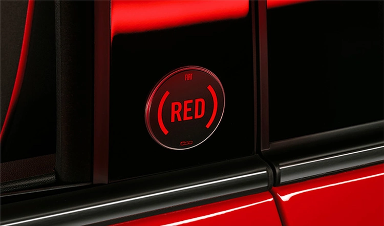 Fiat 500 Red