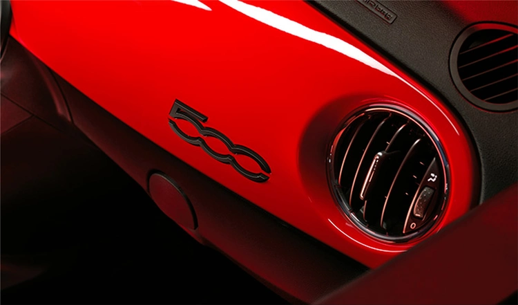 Fiat 500 Red