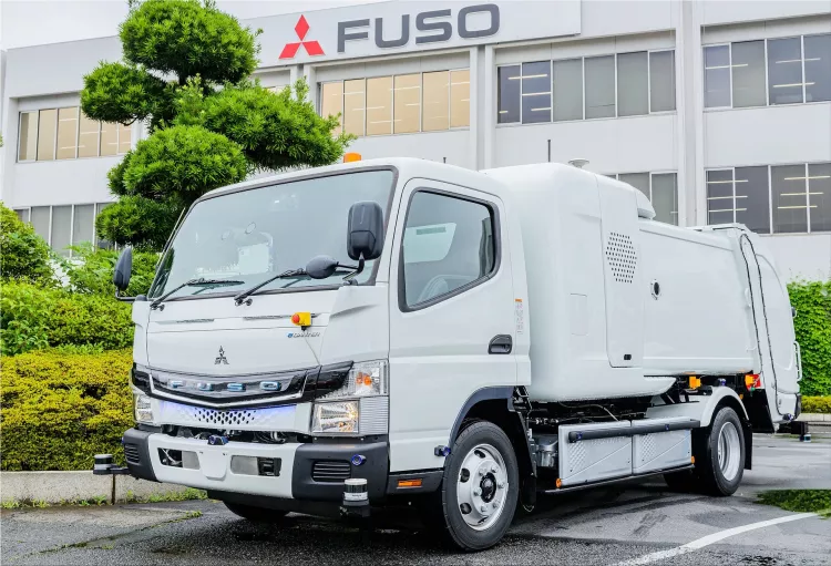 Fuso eCanter SensorCollect concept truck