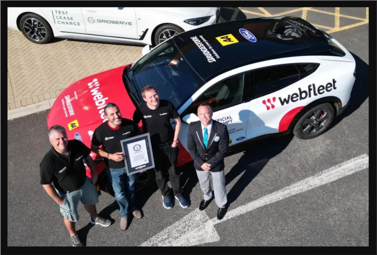 Guinness World Record: Ford Mustang Mach-E