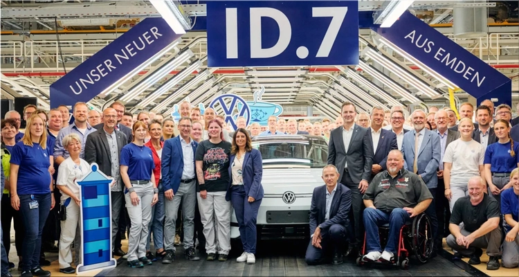 ID.7 electric sedan